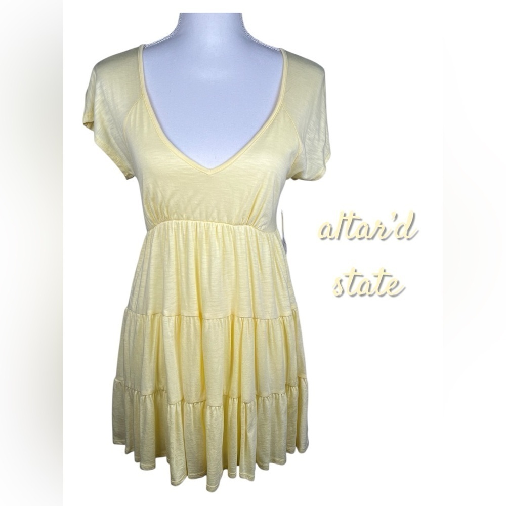 Altar’d State | Banana Color Mini Dress | NWT!